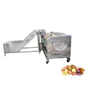 Buy cheap Carrot Washing And Peeling Line Vegetable Washing Machine Commercial CE / ISO from wholesalers