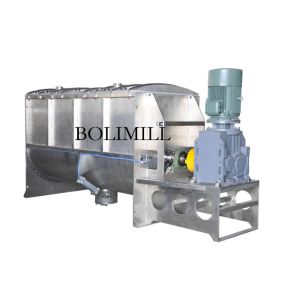 Buy cheap Double Helical Ribbon Horizontal Food Powder Spice Paddle Mixer from wholesalers
