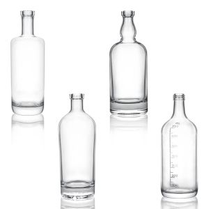 Buy cheap Glass Bottle with Lid Adaptable to Different Scenarios of Rum Vodka Whisky Tequila Gin from wholesalers