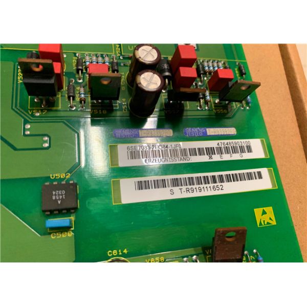 6se7033-2eg84-1jf0 Programmable Circuit Board Siemens Interface Control Module