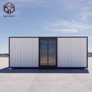Fully Welded Green Steel Foldable 20ft Container Cabin House OEM