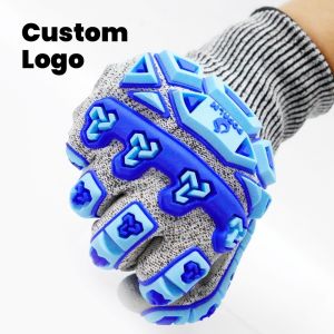 Customizable PU Protective Gloves Advanced Anti-collision Safety Gloves Anti