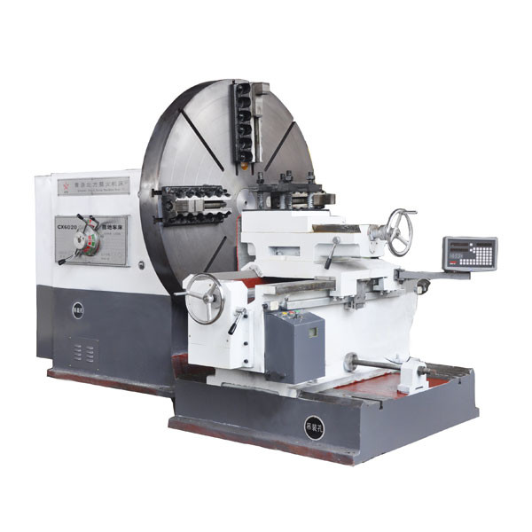 Large Size Floor Type Facing In Lathe Machine Processing Flange Disc Kind