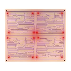 Laser Direct Imaging Printed Circuit Board 0.5-3.5mm Thickness ±10% Line Width