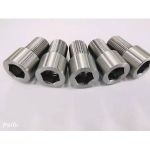 Buy cheap 0.01mm Tolerance Turning Precision Machining Services Titanium Adapter OEM from wholesalers