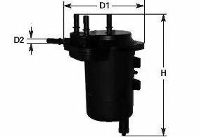 High quality ISO9001 OEM WK939/8X FUEL FILTER Color customizable For automotive