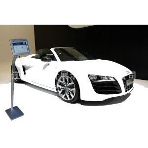 Buy cheap COMER advertising equipment floor display mount for tablet ipad in shop, hotels, restaurant from wholesalers