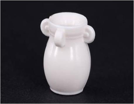 Buy cheap ABS model flower potted----model scale sculpture,plastic flower pots,model stuffs, mini pot from wholesalers