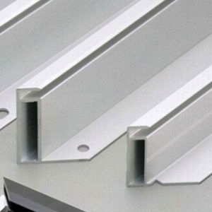 Metal Aluminum Extrusion Solar Panel Frame Section O H112 Tempered