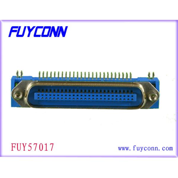 Buy cheap 24 Pin Centronic PCB Right Angle Male Connector with board lock from wholesalers