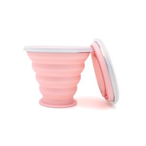 Buy cheap 270ml Portable Ultra Thin Flexible Silicone Folding Cup from wholesalers