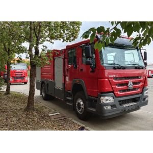Buy cheap 4×2 Drive Manul Control Fire Pump Foam Fire Truck with 10000kg Water 2000kg Foam from wholesalers