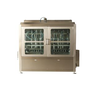 Buy cheap Pneumatic 4 Head Automatic Cosmetic Filling Machine 400KG Heavy Duty from wholesalers