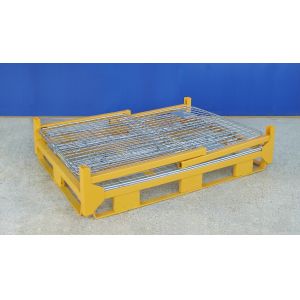 Buy cheap Heavy Duty Collapsible Wire Container For Warehouse Material Handling from wholesalers