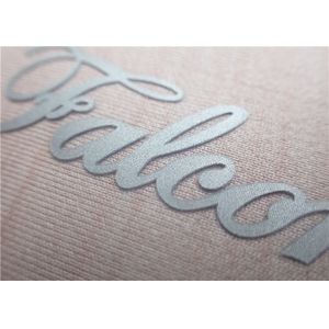 Buy cheap Customization Of Font And Color Heat Transfer Clothing Labels / Silicon Heat Press Tags from wholesalers