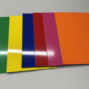 Buy cheap Enhance Durability And Aesthetics With High Gloss Film Laminated PVDF Aluminum Composite Panel from wholesalers