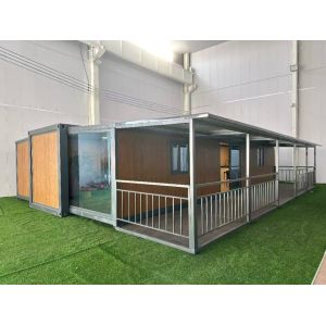 Buy cheap 40ft Expandable Container Home with 2 Bedrooms and 75mm Sandwich Panels - 5-Year Warranty Included from wholesalers