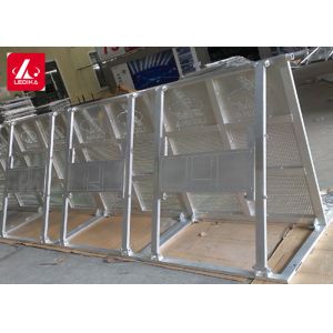 Buy cheap Safe Aluminum Mojo Barricade Concert Crowd Control Barrier For Events from wholesalers