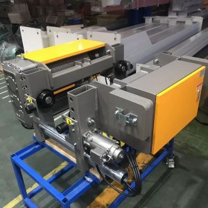 Buy cheap 5 Ton 9m Electric Single Girder Wire Rope Hoist With Motorized Trolley from wholesalers