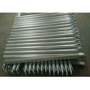 China Wide 2750mm Green Palisade Fencing On Top Of Wall on sale