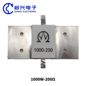 RF High Power Resistor Flange Copper Plating 800w 100ohm