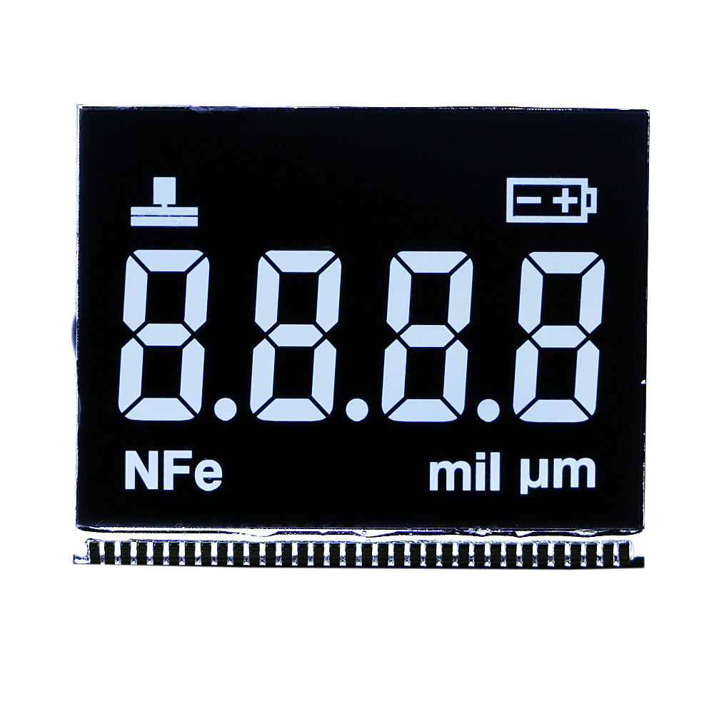 Buy cheap Metal PIN LCD Digital Display / HTN Positive Transflective Segment LCD Display from wholesalers