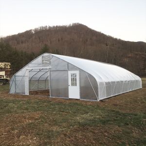Buy cheap Gothic High Tunnel Vegetable Film Hydroponics Single-Span Greenhouse Construction from wholesalers