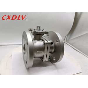 China 1.4409 Flange Ball Valve with ISO5211 Mounting TOP PN16 DN100 on sale