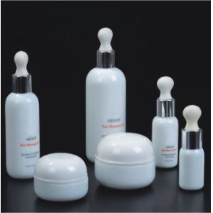 30g 33.5mm Frosted Reusable Empty Glass Lotion Jars With Lids