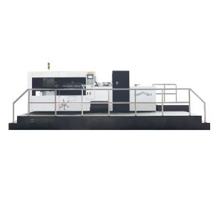 Automatic Flatbed Die Cutter Machine, Automatic Lead-Edge Feeding, stripping