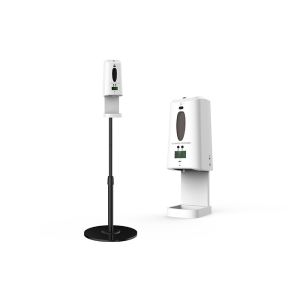 Buy cheap 1300ml Touchless Sterilization Infrared Thermometer Kiosk 8 from wholesalers