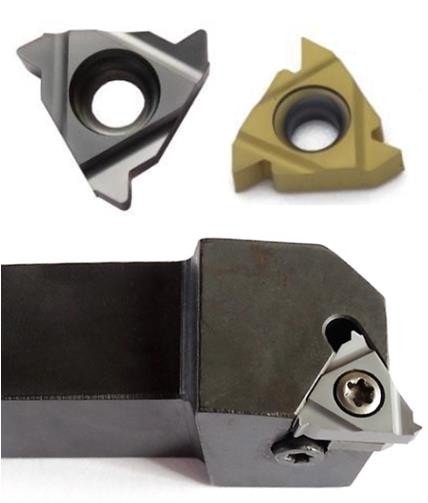 China Polished Carbide Threading Inserts Cnc Cutting Tools HR10 To HR40 on sale