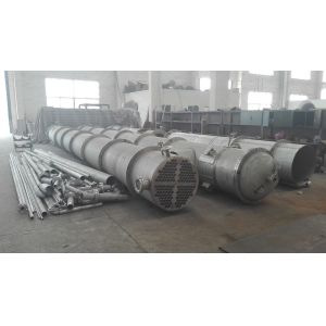 Buy cheap Industrial Air Cooled Heat Exchangers / Industrial Shell And Tube Heat Exchanger from wholesalers