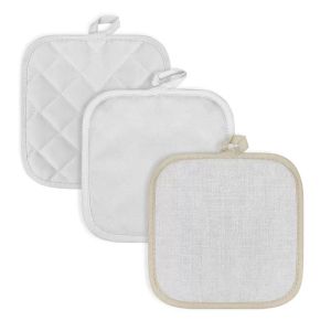 Customizable Printable Sublimation Oven Gloves Kitchen Oven Mitts With Black