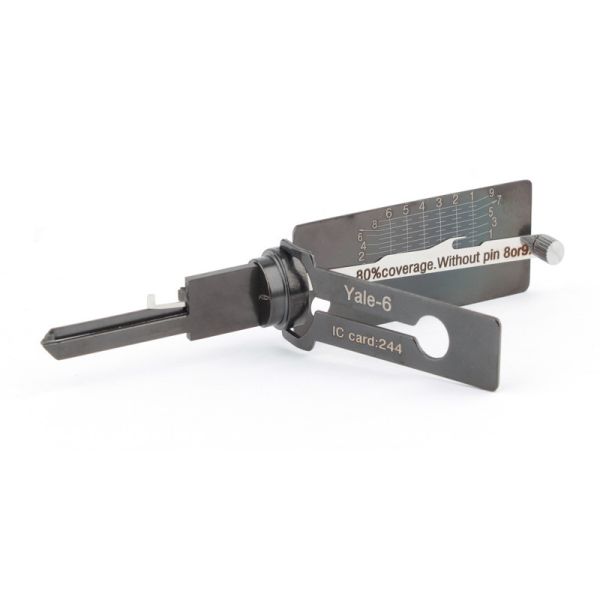 Buy cheap training locksmith tools kit Lishi Tools Yale-5 Yale-6 cisa-5 lock picking 2-IN-1 Pick from wholesalers