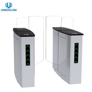Buy cheap 0.4S Adjustable Retractable Flap Barrier Gate Pedestrian Turnstile from wholesalers