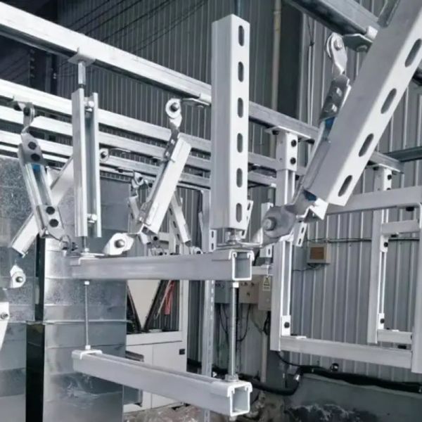 Buy cheap Adjustable Seismic Bracing System Strut Earthquake Proof For Ductwork from wholesalers