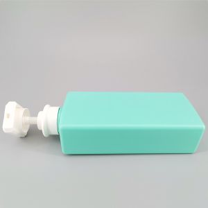 Green Cuboid 16.91oz Airless Pump Bottles
