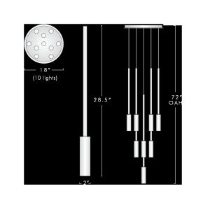 Adjustable Height Modern Brass Circular Chandelier with Oval Crystal Pendant