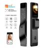 Buy cheap Hot selling black intelligent door lock with facial recognition and active intercom from wholesalers