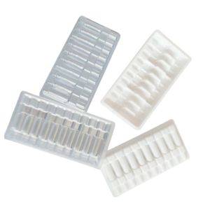 Medicine PET Ampoule Tray Water Injection 1ml ~ 10ml Ampoule Tray Customization