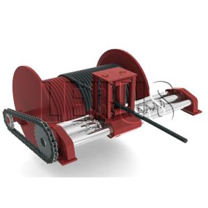 China Customizable 720r/Min Cable Pulling Winch Machine 1 Ton For Mining on sale