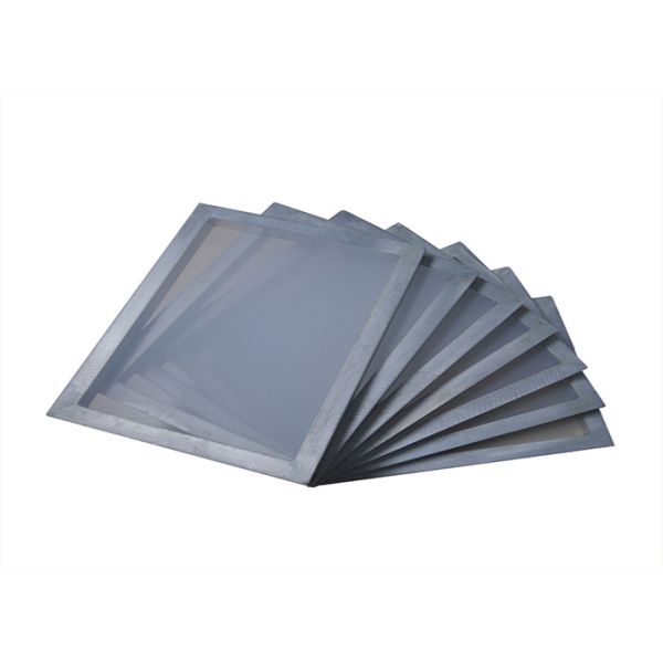 Quality 20inch*24inch Aluminum Silver Frame For Silk Screen Wire Mesh Printing With 43T Mesh for sale