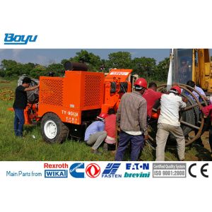 Buy cheap Overhead Stringing Max Intermittent Pull 100kN Hydraulic Cable Puller Machine from wholesalers