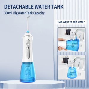 Buy cheap Soft Silicone Electric Dental Flosser Professional Design with 1200-1400 Pulse Frequency and IPX7 Waterproof Grade from wholesalers