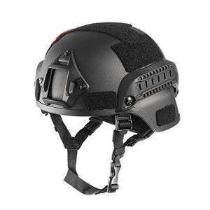 Buy cheap Bulletproof Heavy Duty Ballistic Helmet with Impact Resistance and Black Color from wholesalers