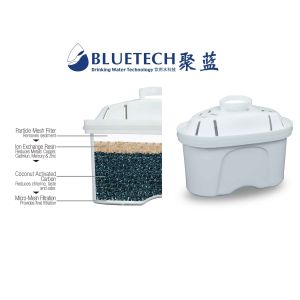 Buy cheap Remove Heavy metals Replacement water Pitcher filter with 160L lifetime from wholesalers