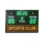 Buy cheap Led Soccer Football Electronic Scoreboard With Advertisment Moving Sign from wholesalers