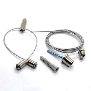 Buy cheap High Quality Lighting Suspension Stainless Steel Braided Adjustable Wire Kit from wholesalers