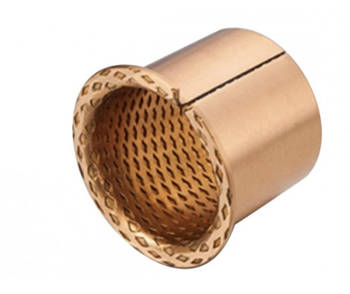Quality Flange Bronze Sleeves High Load Capacity Without Perforation for sale